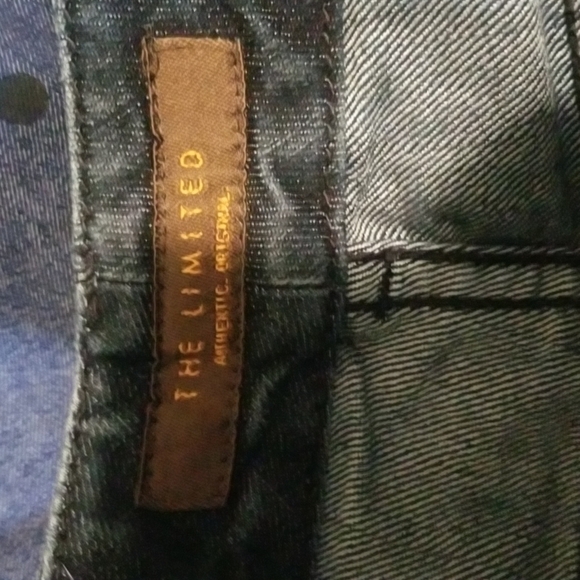 the limited women's dark wash mid rise bootcut denim jeans size 4 EUC 🎯 - Picture 4 of 7
